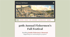 Desktop Screenshot of fishermensfallfestival.org