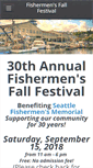 Mobile Screenshot of fishermensfallfestival.org
